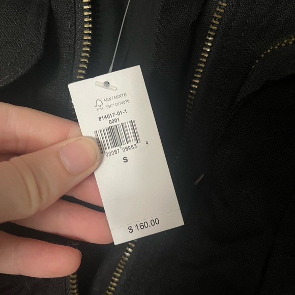 Banana Republic HERITAGE RIVER VEST in Black -sold out online, NWT! - Picture 6 of 6